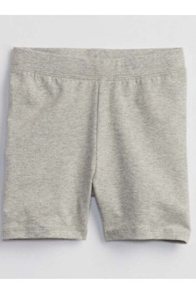 GAP Kids Gap baby girl basic elastic waist short shorts 6 months - 5 years gray
