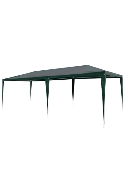 vidaxl Cort de petrecere, verde, 3 x 6 m, PE