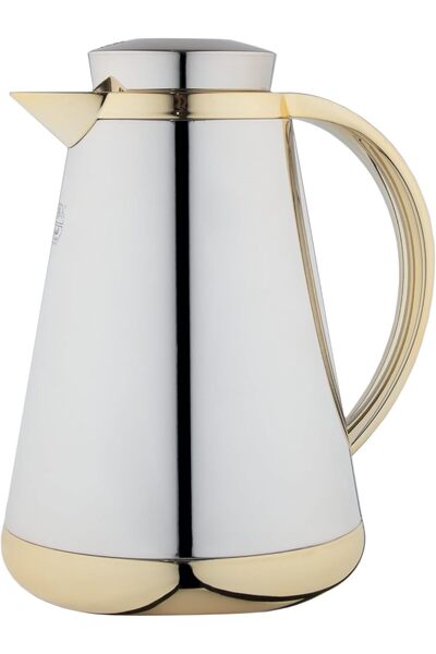 Generic Al Saif Hala Insulated Coffee and Tea Pot, 1.0 Liter Capacity, Nickel...