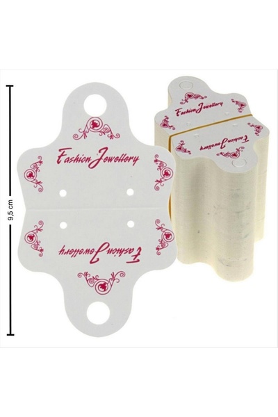 ZERO LAND Nhrhls Necklace Card (114558) - White