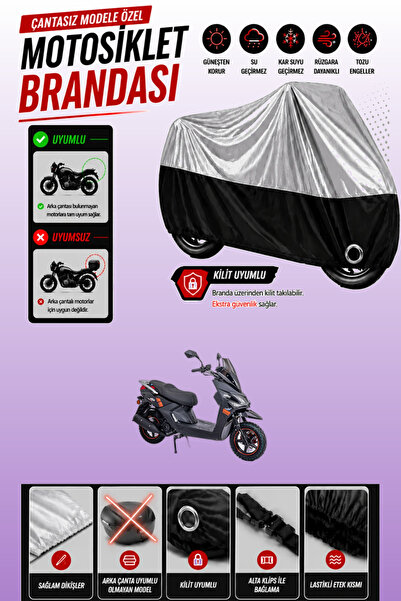 Cemku Twin Top Gray - Bottom Black Altai F2Max 50 Plus Compatible Engine Tarp...