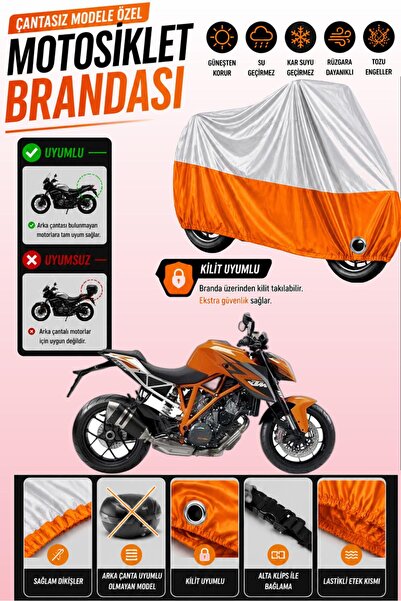 Cemku Twin غطاء محرك متوافق مع KTM 1290 Super Duke R باللون الرمادي من الأعلى...