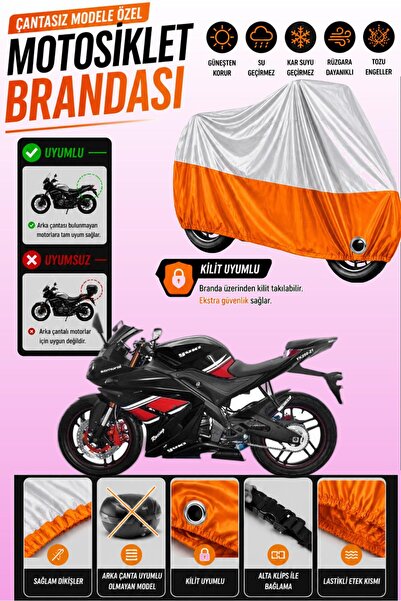Cemku Twin Top Gray - Bottom Orange Yuki Yk250-21 R-Samurai Compatible Engine...