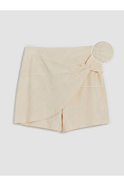LC Waikiki Anvelop Cutout Girls' Shorts Skirt