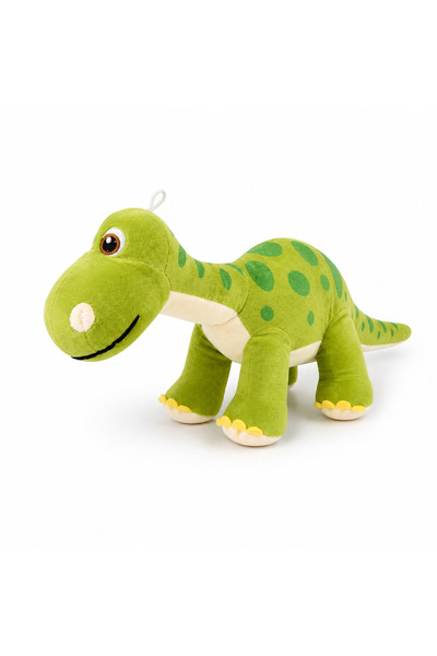 Toyska Sevimli Dinozor Peluş Oyuncak 35 Cm-Yeşil
