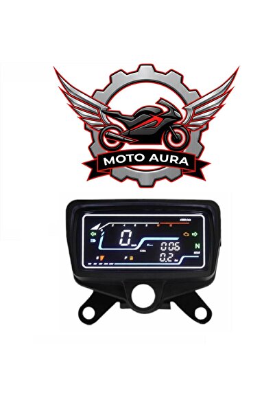 moto aura CG125 DEKORATİF LEDLİ KİLOMETRE SAATİ