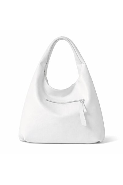 PaminBags Aksesuar Oval Yumuşak Kumaş Büyük Salaş Çanta PMN0015