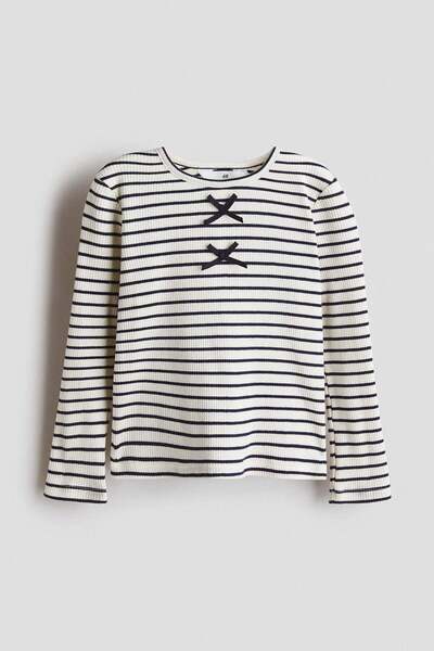 H&M Ribbed cotton top