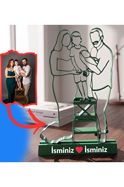Kişiye Özel Fotoğraftan 3D Baskı Portre l Kişiselleştirilebilir