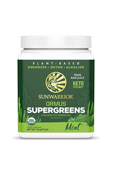 Sunwarrior Sun Warrior Ormus Supergreens Mint 225G