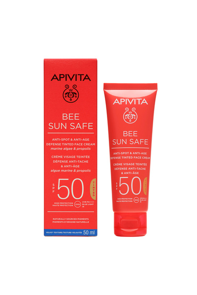 Apivita Bee Sun SPF50 Antispot Antiage Tin F Cr 50Ml