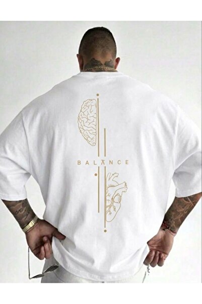 LELVANİ TRICOU BĂRBAȚI CU GULER ROTUND, CU INScripția GOLD BALANCE PE FRUNTE ...