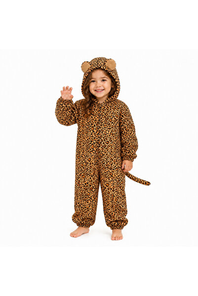 Dimmel Costume Leopar Tulum Hayvan Kostüm
