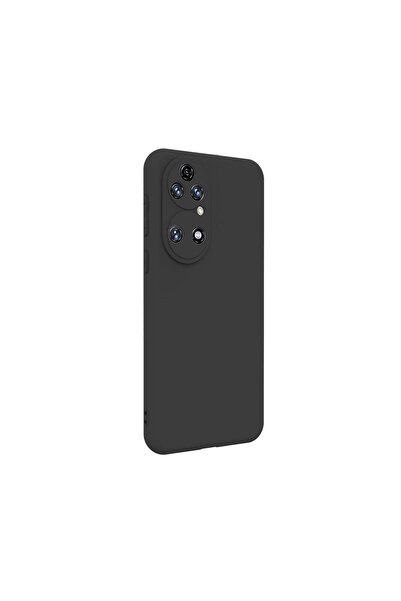 lemontti Husa Huawei P50 Silicon Silky Negru