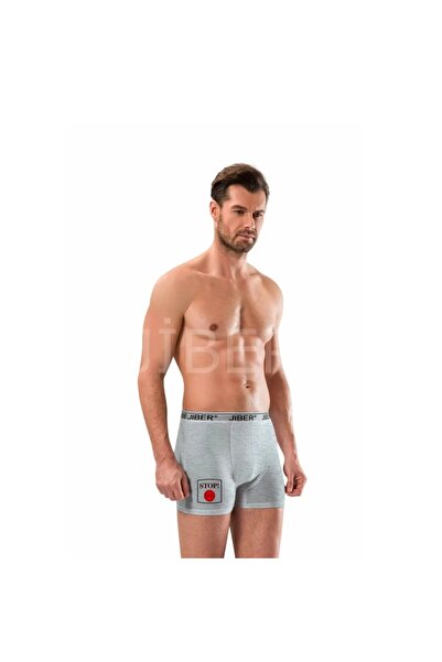 Stimor JİBER 154 Erkek Baskılı Strech Boxer