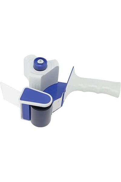 fitto Heavy-duty packing tape dispenser gun with adjustable tension control, ...