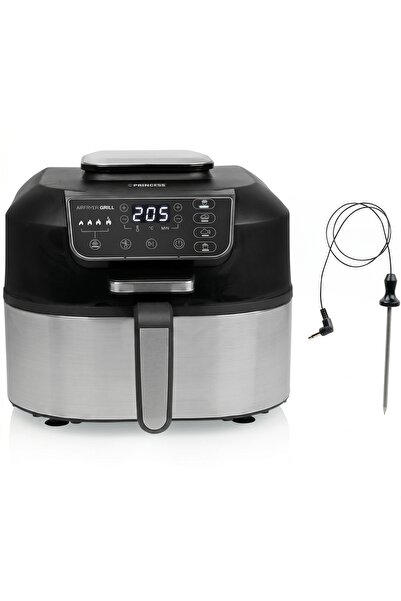 emilydor Princess Airfryer Grill 182092, Friteuză cu aer cald 5.6L 1760W, Gră...