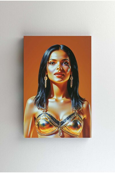 Efect Canvas Tablou Canvas - Portret cu femeie stralucitoare