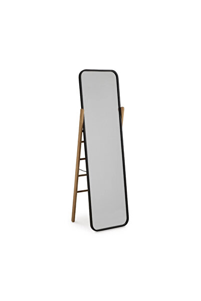 Midas Furniture WOODEN FLOOR MIRROR BROWN