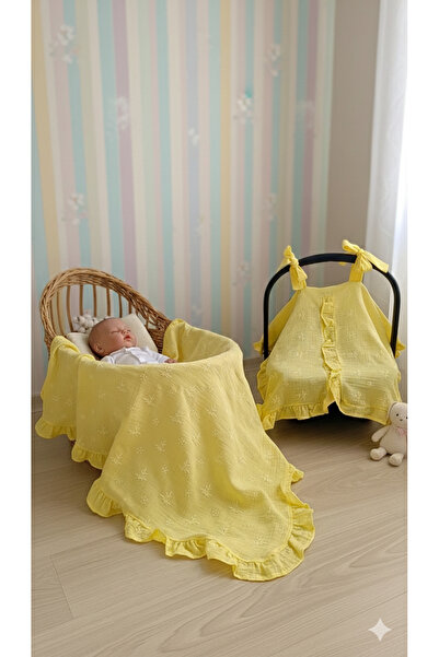 PURE BABY NATURA Müslin Puset Örtüsü