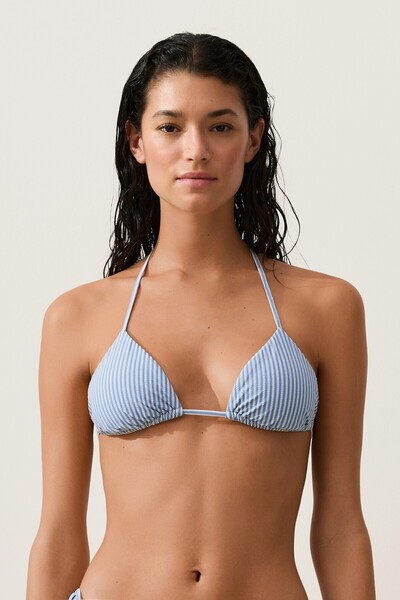 Oysho Üçgen çizgili bikini