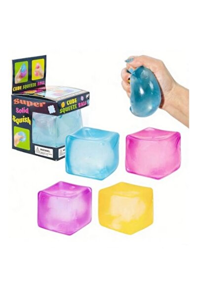 OEM Сензорна играчка BimBimBo, кубче лед, силикон, 3 години