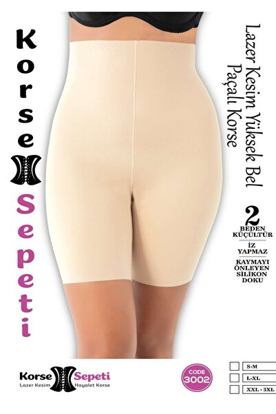 NightLove Laser Cut High Waist Long Corset Fa