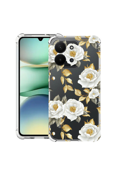 bestcase Husă Antișoc pentru Xiaomi Redmi 15C 5G (173mm) / Poco C85, Floral -...