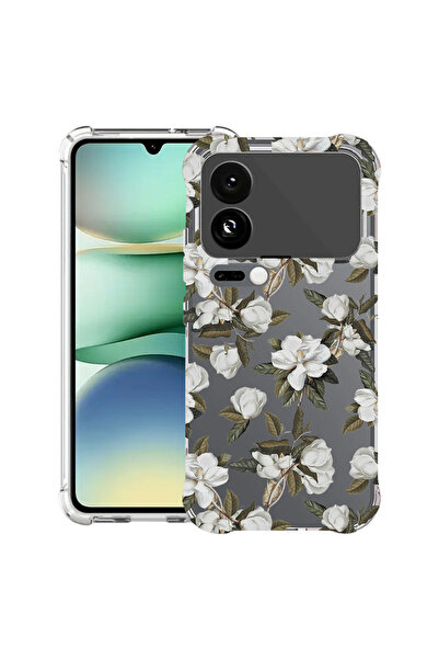 bestcase Husă Antișoc pentru Xiaomi 17 Pro, Florală - Flori de Magnolie Paste...