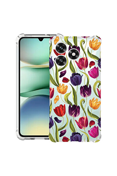 bestcase Θήκη Αντικραδασμική για Honor X5c Plus / X5c, Φλοράλ - Σχέδιο Τουλίπ...