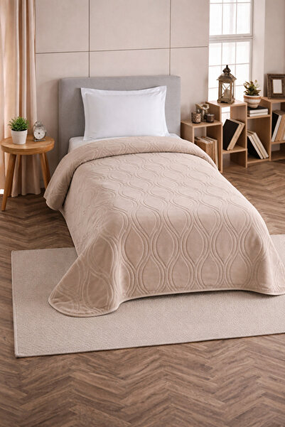 Bella Home Crystal Single Solid Color Blanket | 160X220 cm |   Modern, Soft a...