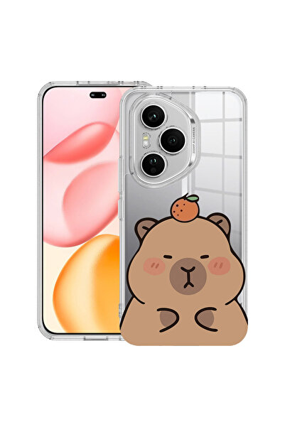 bestcase Husă Antișoc pentru Honor 400 Pro, Capibara Drăguță, 2059641 AS 2023
