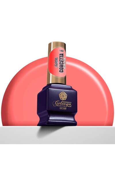 GELAXYO Oja Semipermanenta Gel Polish Portocalie Concetta 180 - 7 ml