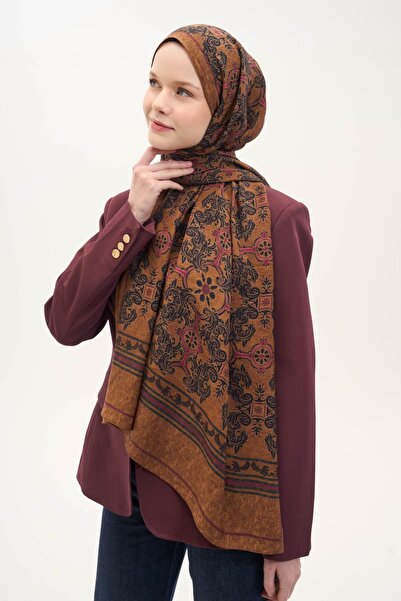 Silk Home Urban Hours Luvia Taba Mayda Şal 190x70