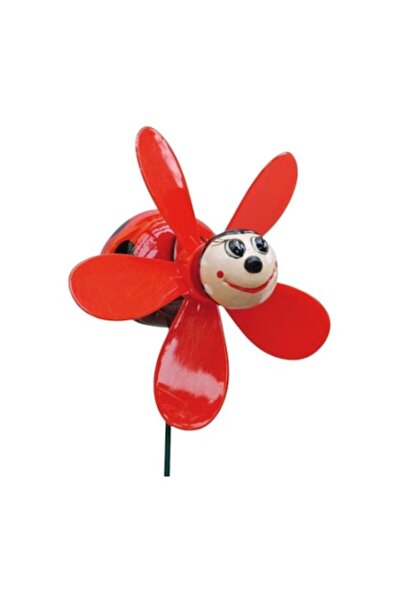 OEM Vârtelniță interactivă de grădină, model buburuză cu aripi rotative, deco...
