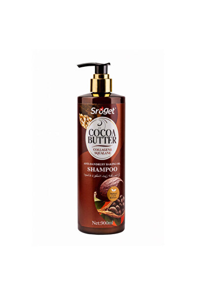 Sroget Șampon Cocoa Butter cu Colagen și Squalane 900 ml – hidratare intensă,...
