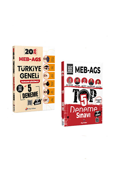 Dizgi Kitap 2026 AGS Türkiye Geneli 5 Deneme + Top 5 Deneme Seti