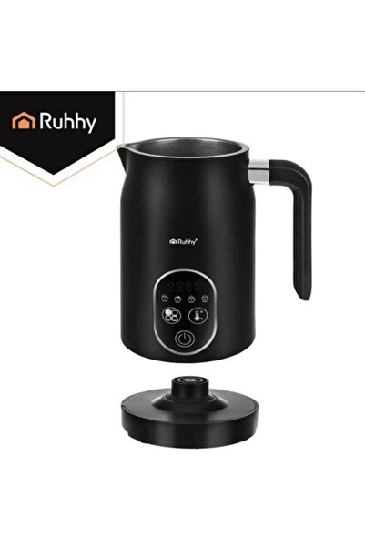 Ruhhy Spumator Lapte Electric 4 în 1, 500W, Afișaj LED, Spumă Caldă/Rece