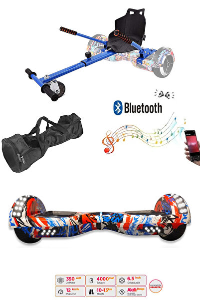 CityMate Elektrikli Kaykay Scooter Akıllı Denge Hoverboard + HoverKart + Çant...