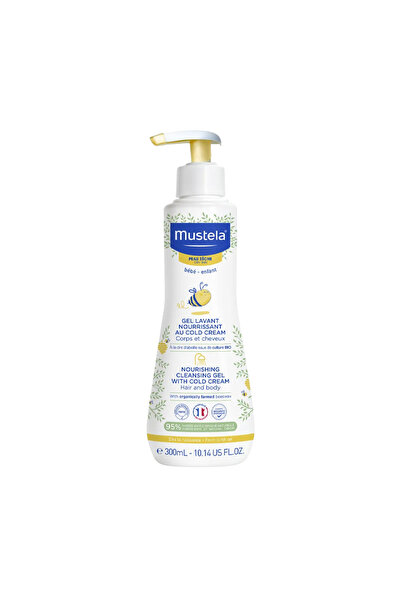Mustela Κρύα Κρέμα, Κερί Μέλισσας, Απαλός Καθαρισμός, Τζελ Καθαρισμού, 300 ml