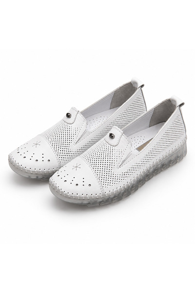 PATRON SHOES Genuine Leather Orthopedic Sole Daily Women's Shoes Comfortable ...