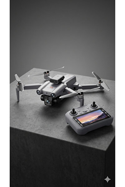 M90 Profesyonel 4K UHD Kameralı Drone - Akıllı Ekranlı Kumanda, 3 Eksenli Gim...