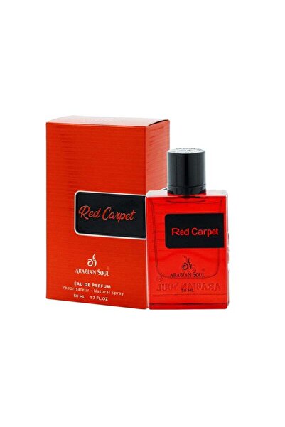 Arabian Soul Red Carpet Eau de Parfum 50ML – Long Lasting Unisex Luxury Fragrance | Citrus Fruity Vanilla Musky Woody Perfume