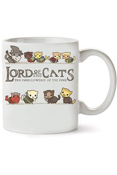 Lord of The Cats The Furrlowship of The Ring Classic Tea Mug Coffee Mug