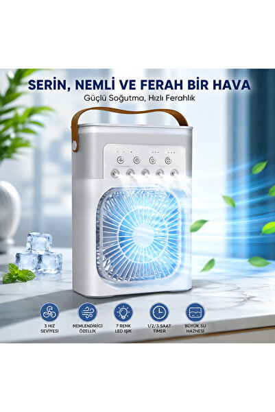 ROSE TEKNOLOJİ 3 KADEMELİ AYARLANABİLİR 7 FARKLI LED IŞIKLI SU PÜSKÜRTMELİ 60...