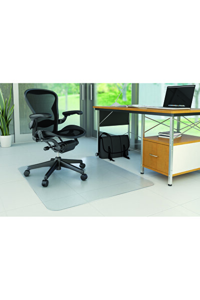 Q-Connect Διαφανές PVC Covoras, προστασία παρκέ/πλακάκια, 150 x 120 εκ. - ορθ...