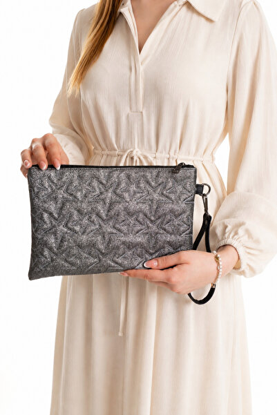 sannora bags Women's Handbag Star Embroidery Embellished Portfolio Clutch Han...