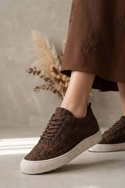 Ayakkabı Fuarı Elit Msl050 Women's Casual Shoes Brown