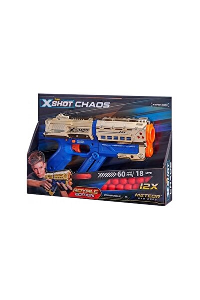 X-Shot Toy gun, Xshot, Chaos Golden Meteor, royal edition, multicolor