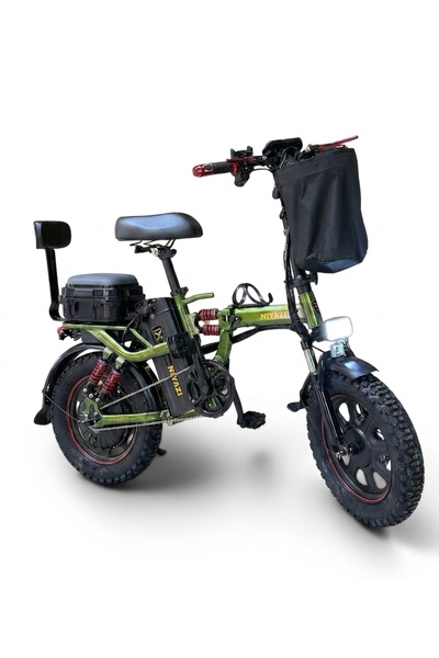 niyazi Niazi Max Electric Bike - 1000W Motor, 48V Battery, Foldable, 8 Assist...